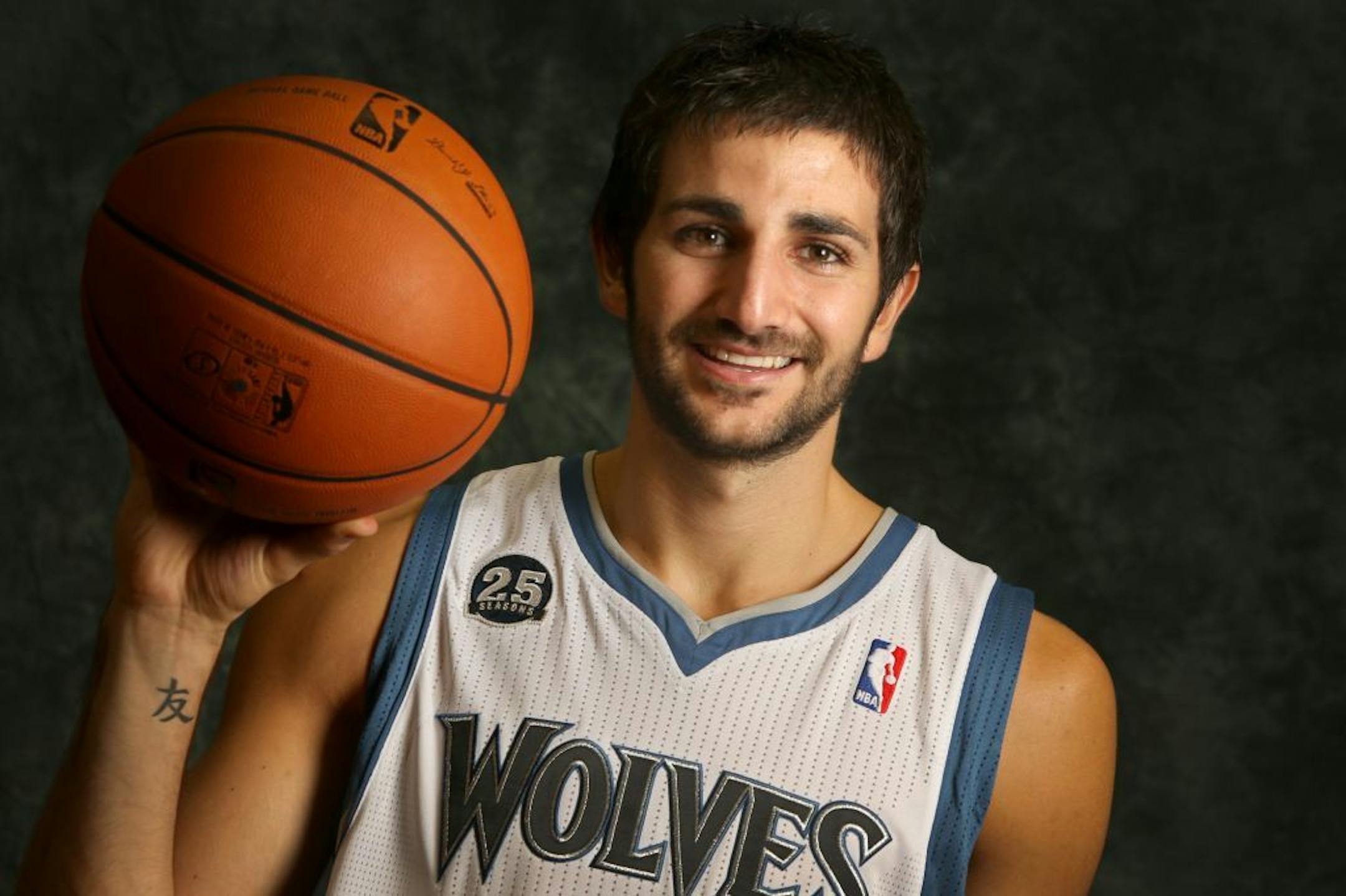 Minnesota Timberwolves' Ricky Rubio during Media Day at the Target Center, Monday, September 30, 2013 in Minneapolis, MN. (ELIZABETH FLORES/STAR TRIBUNE) ELIZABETH FLORES � eflores@startribune.com