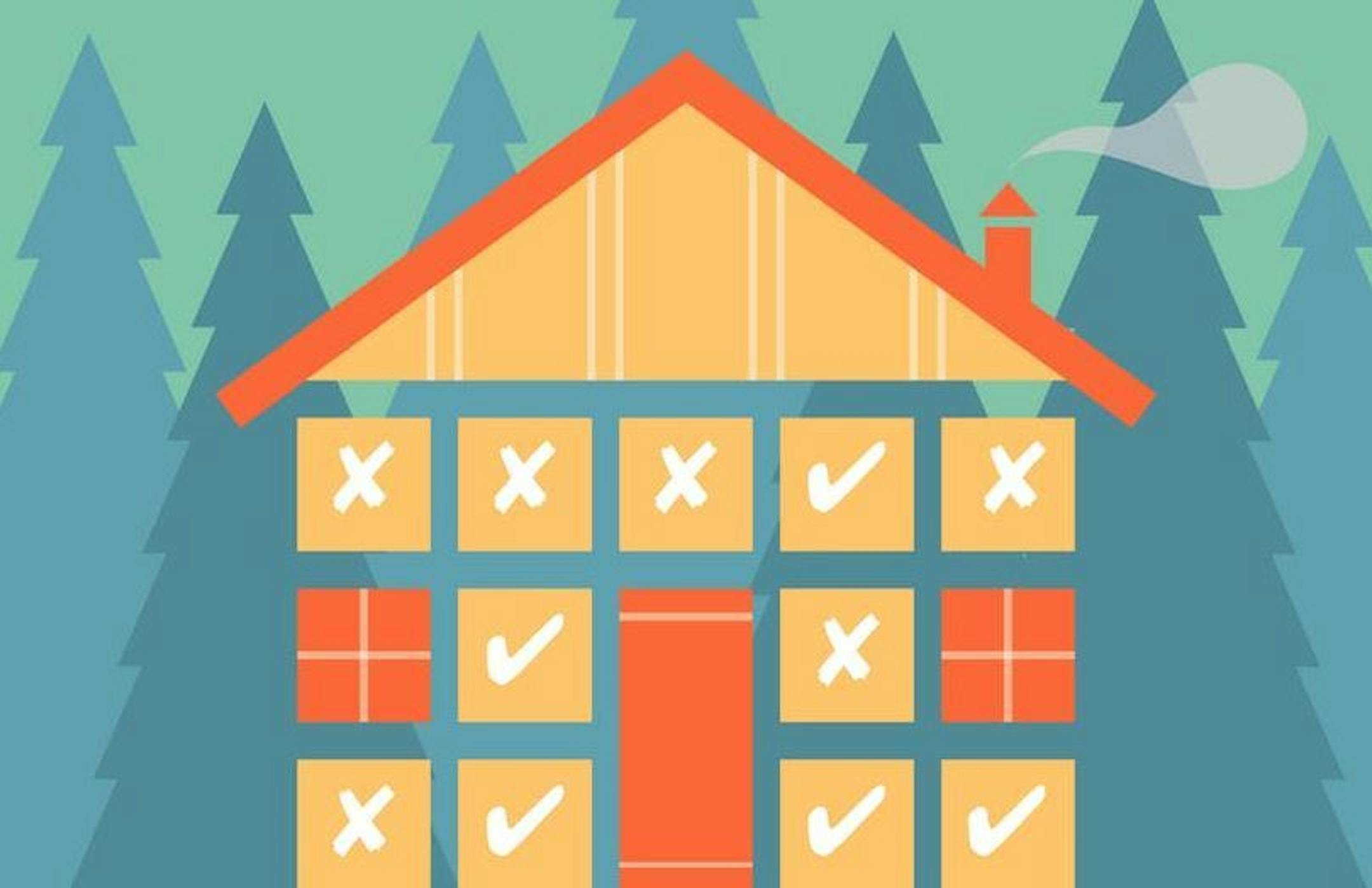 Cabin rules often come with the territory.