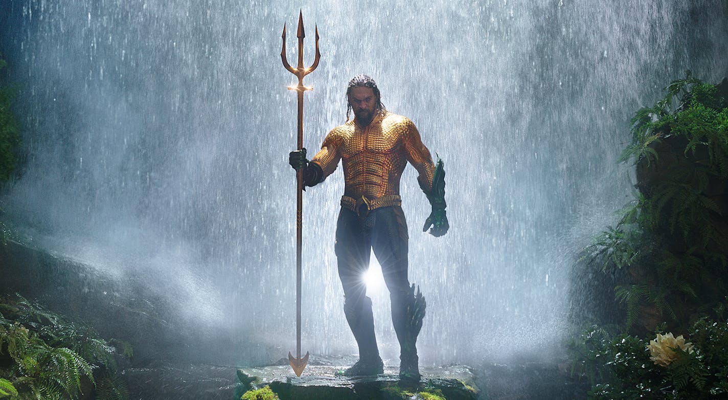 Jason Momoa in "Aquaman."