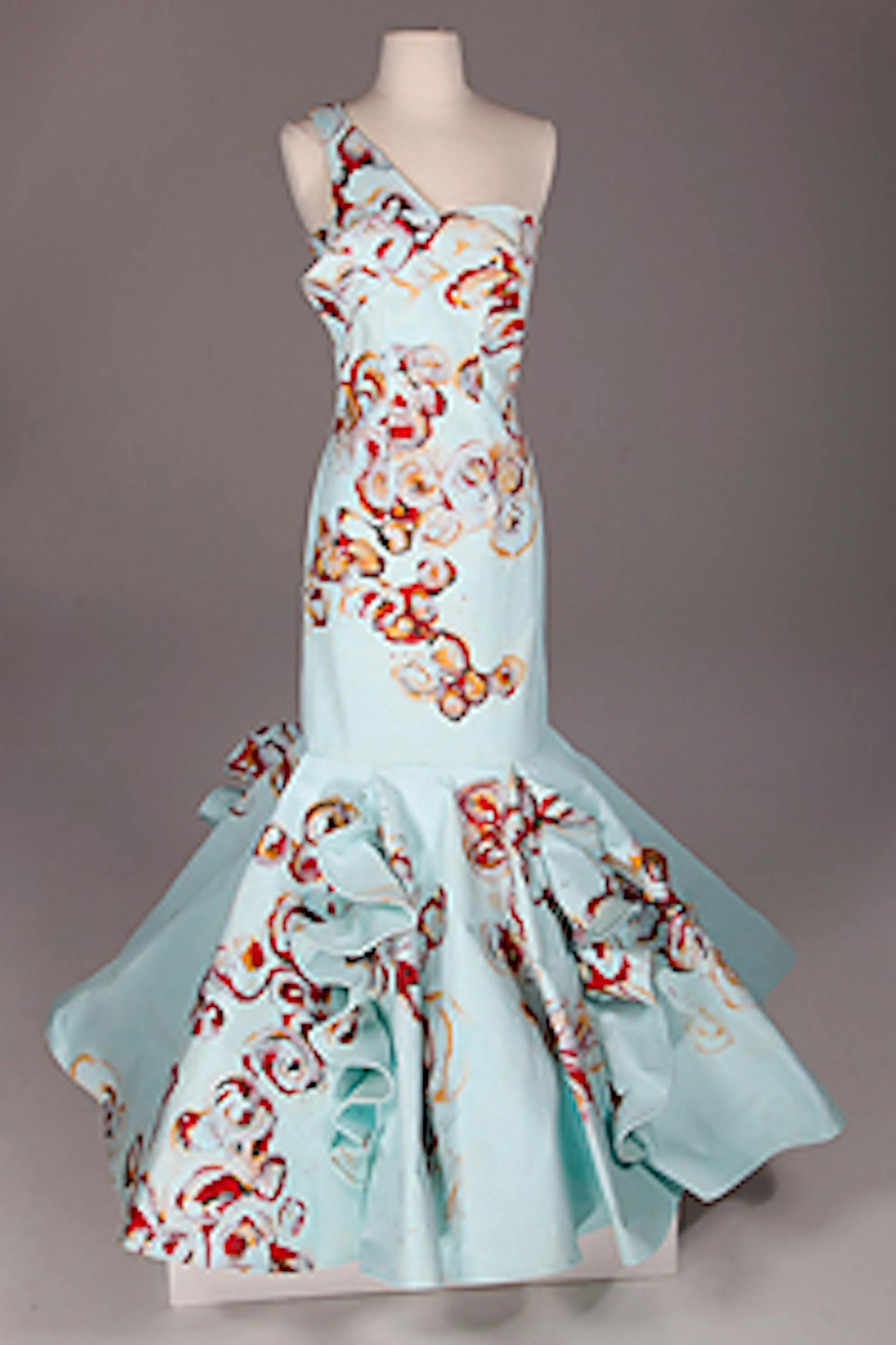 Dress sculpture by Christopher Straub and Patrick Kemal Pryor