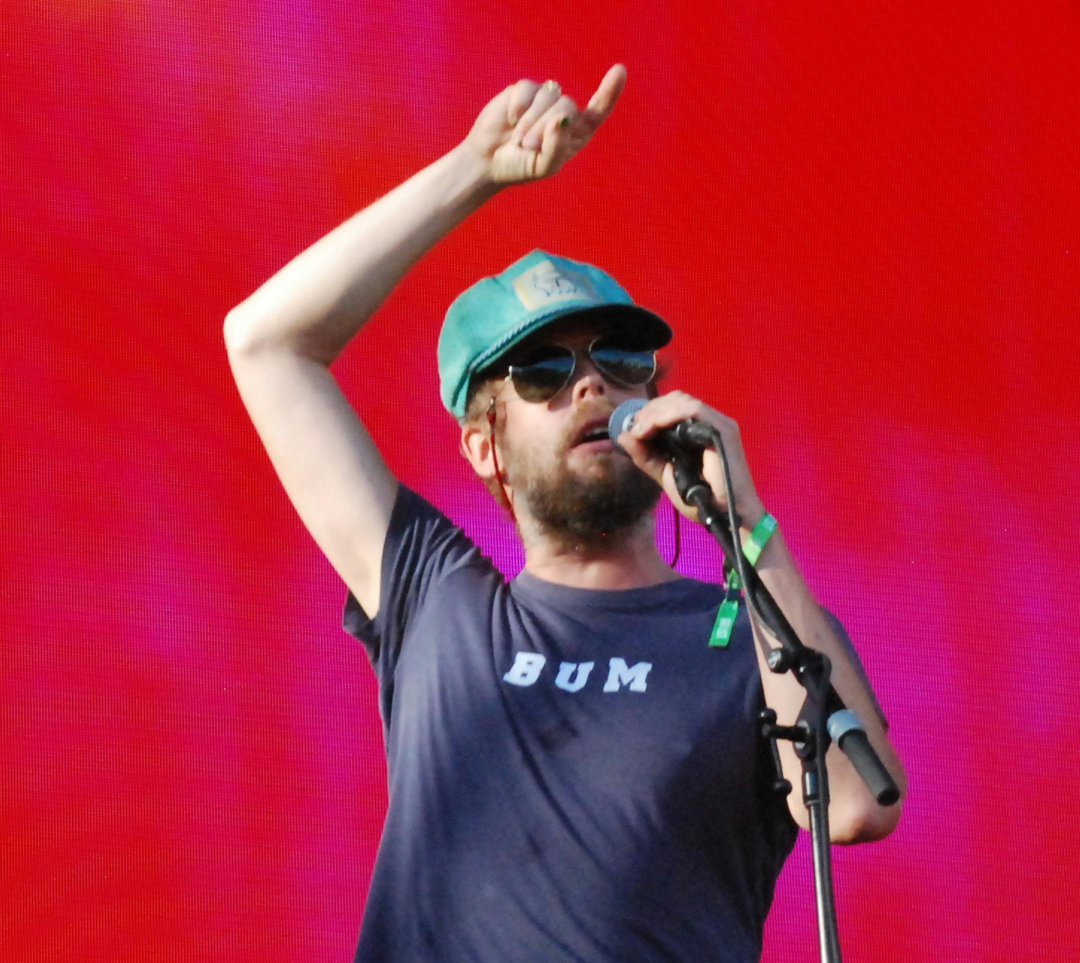 Will Oldham, aka Bonnie "Prince" Billy, performed Jerry Garcia's "Bird Song" as part of the "Day of the Dead" tribute Saturday at Eaux Claires.
