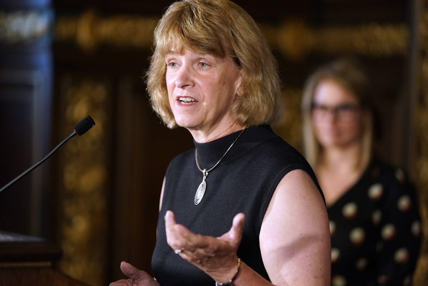 Jodi Harpstead took the helm of the Minnesota Department of Human Services last month and has pledged to increase transparency and rebuild trust in the agency.