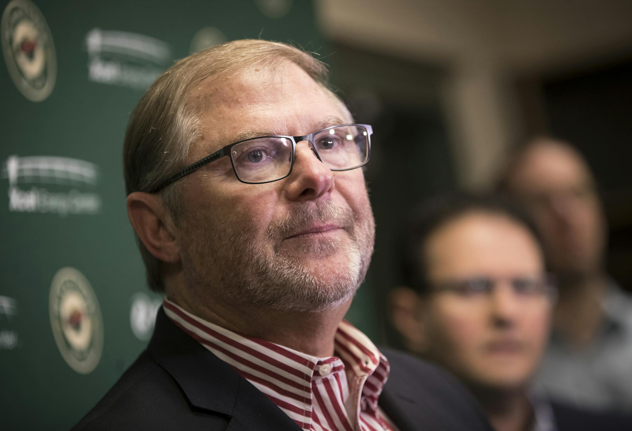 Minnesota Wild owner Craig Leipold spoke to the media about the firing of general manger Chuck Fletcher at the Xcel Energey Center on Monday, April 23, 2018, in St. Paul, Minn. ] RENEE JONES SCHNEIDER &#x2022; renee.jones@startribune.com