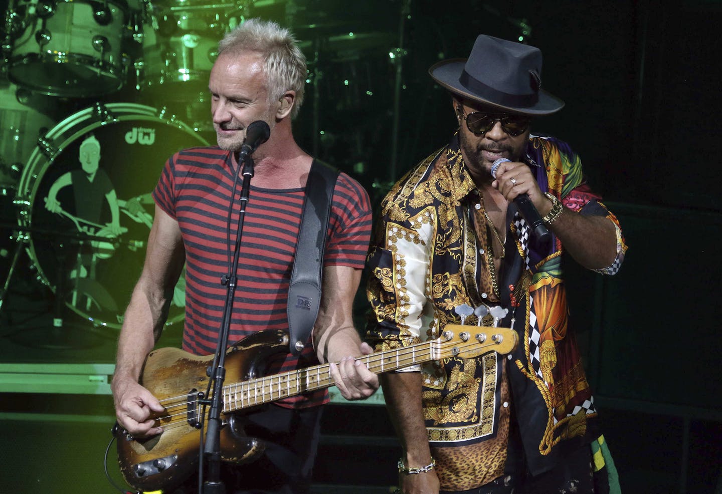 Sting & Shaggy perform at the Tabernacle on Monday, September 17, 2018, in Atlanta. (Photo by Katie Darby/Invision/AP) ORG XMIT: INVW