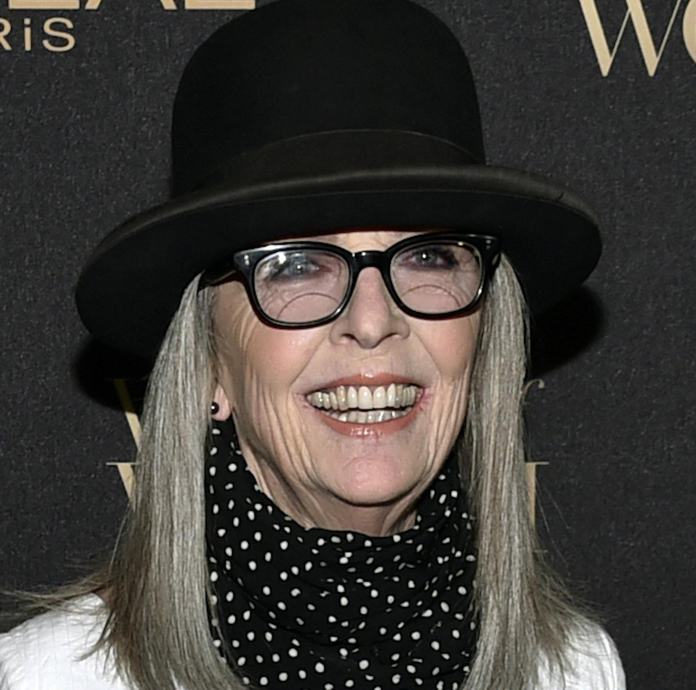 FILE - In this Nov. 16, 2016, file photo, Diane Keaton attends the 2016 L'Oreal Women of Worth Awards in New York. Keaton will receive the American Film Institute&#xed;s Life Achievement Award on Thursday, June 8, 2017. (Photo by Evan Agostini/Invision/AP, File)