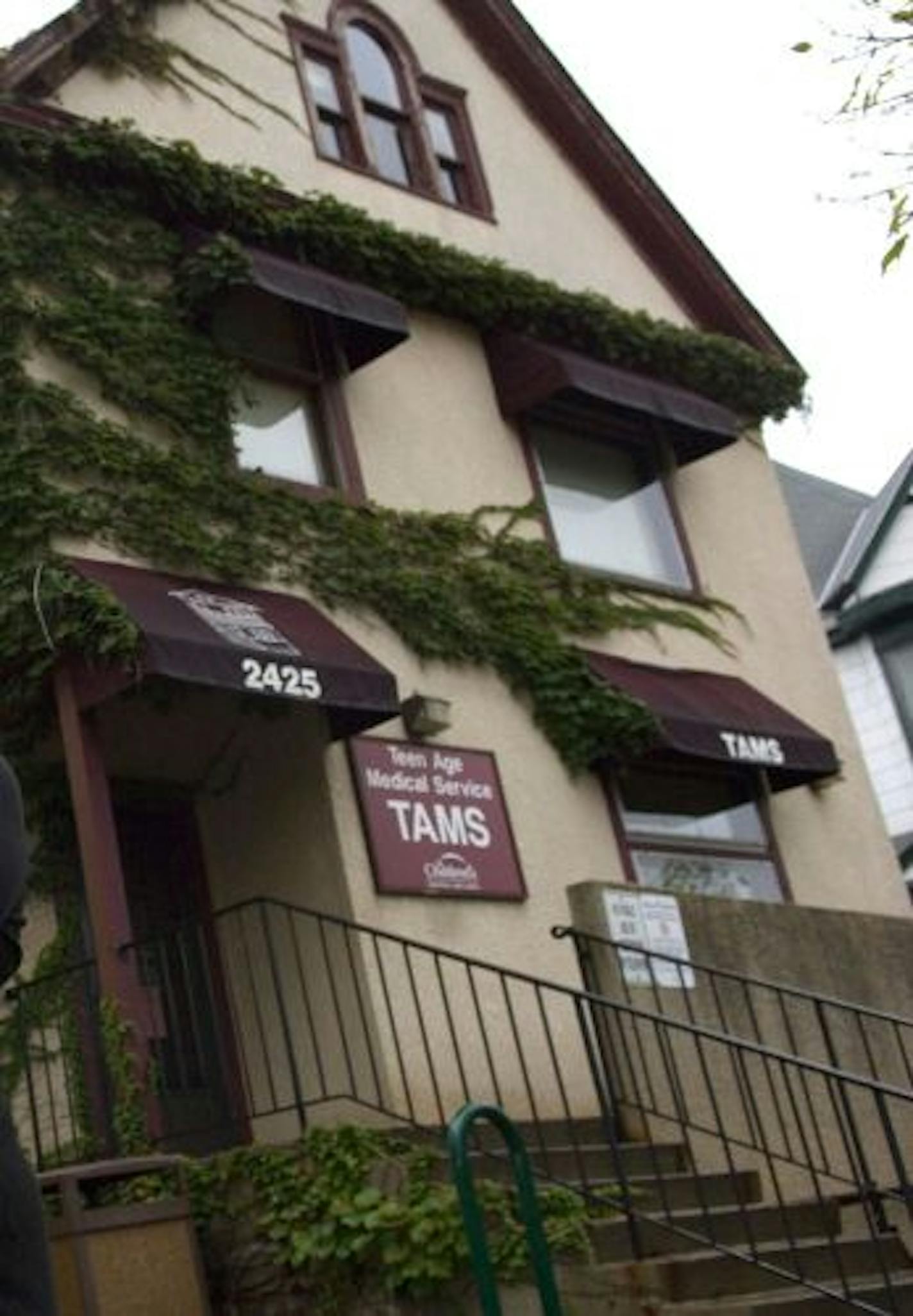 TAMS is located in a 100-year-old house on Chicago Avenue, near Children's Hospital.