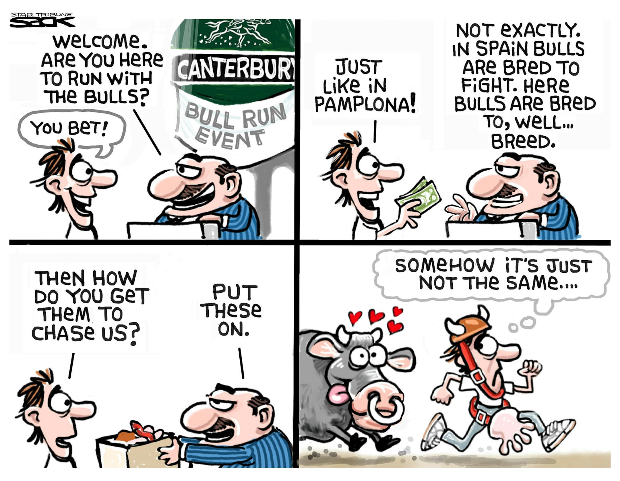Steve Sack editorial cartoon for Aug. 7, 2013.