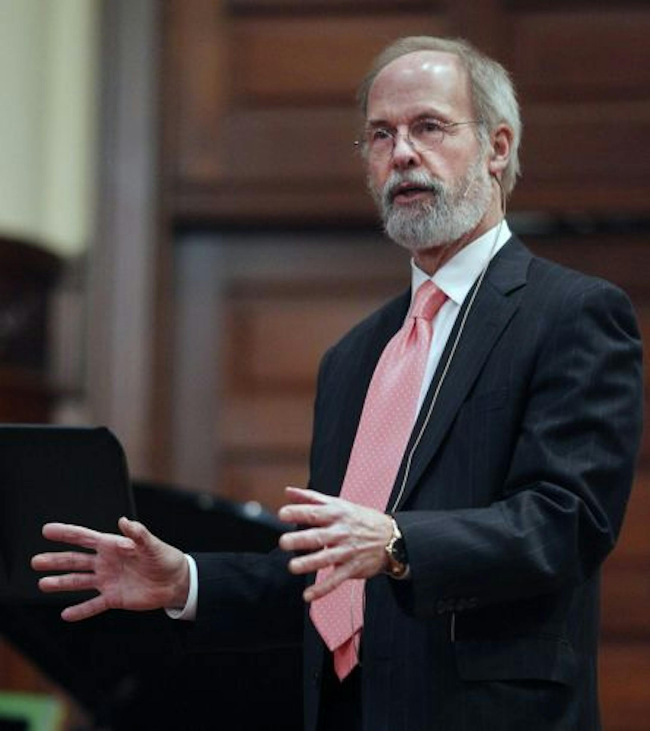 At Wesley United Methodist Church, pastor Greg Renstrom wants to attract the gay/lesbian/transgender community. He says it is the only congregation of its type in downtown Minneapolis trying to do this.