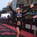 Maggie Swanson crossed the Ironman finish line, winning her division and qualifying for the world championships. Provided