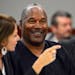 OJ Simpson appeared in court in recent years as part of a parole hearing related to his current incarceration.