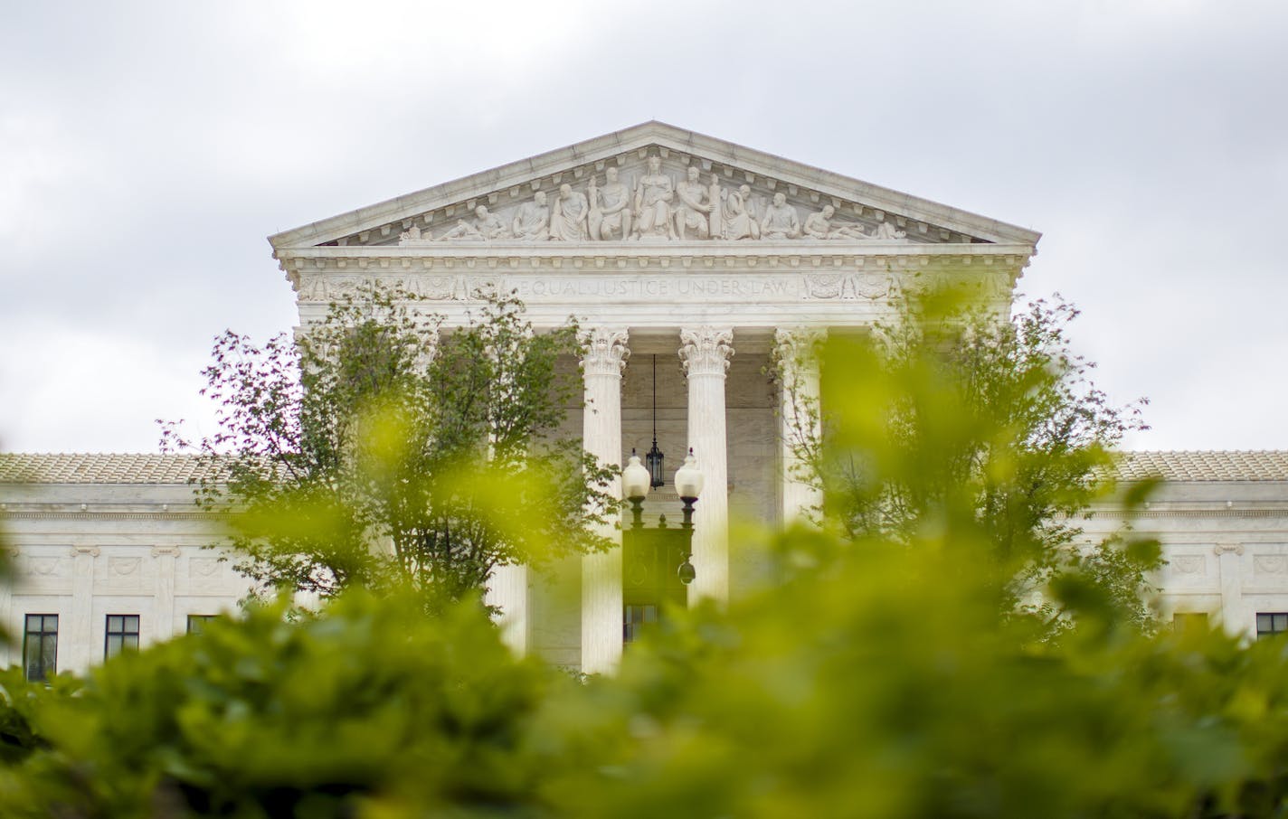 The U.S. Supreme Court building in Washington, June 4, 2018. Internet retailers can be required to collect sales taxes in states where they have no physical presence, the court ruled on June 21. Brick-and-mortar businesses have long complained that they are disadvantaged by having to charge sales taxes while many of their online competitors do not. (Tom Brenner/The New York Times)