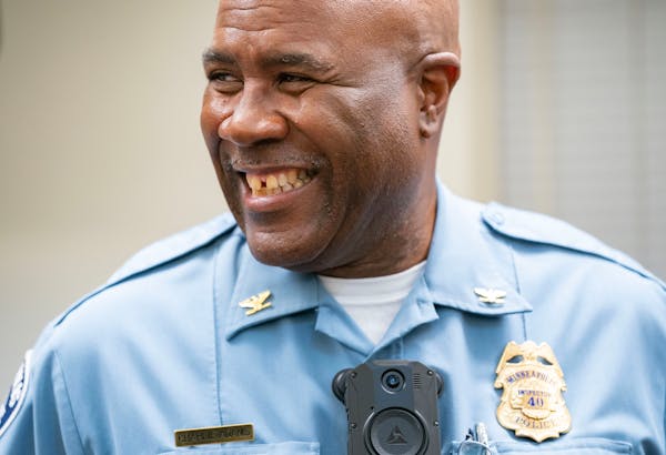 Inspector Charlie Adams, of the Minneapolis Police Department Fourth Precinct, has been an outspoken advocate for diversifying the department's ranks.