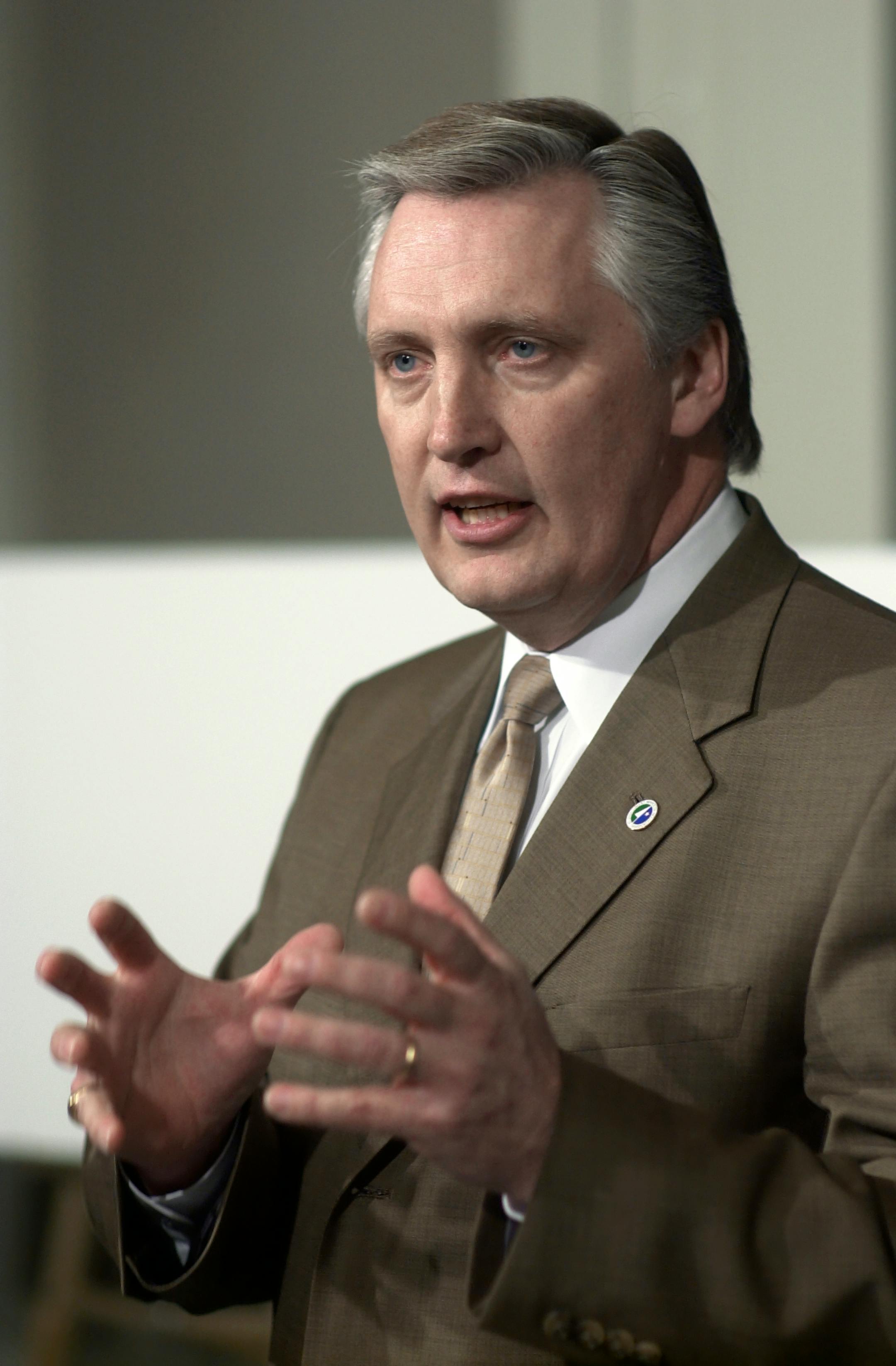 Elwyn Tinklenberg, transportation commissioner under former Gov. Jesse Ventura, is seeking the DFL blessing in the race against U.S. Rep. Michele Bachmann, a Republican.