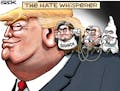 Sack cartoon: Trump strategist Steve Bannon