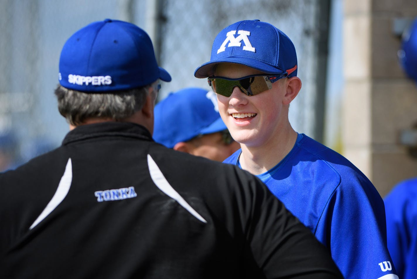 Minnetonka pitcher #21 Sam Thorsen. ] GLEN STUBBE * gstubbe@startribune.com Monday, May 16, 2016 Minnetonka baseball: The pitching rich Skippers have emerged as the possible favorite to win the Class 4A state championship. Minnetonka at Wayzata baseball game. Make sure to shoot Minnetonka pitching.