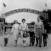 August 23, 1958 First Families: Early arrivals on the opening morning of the Minnesota State fair today were these two Minneapolis families. At left a