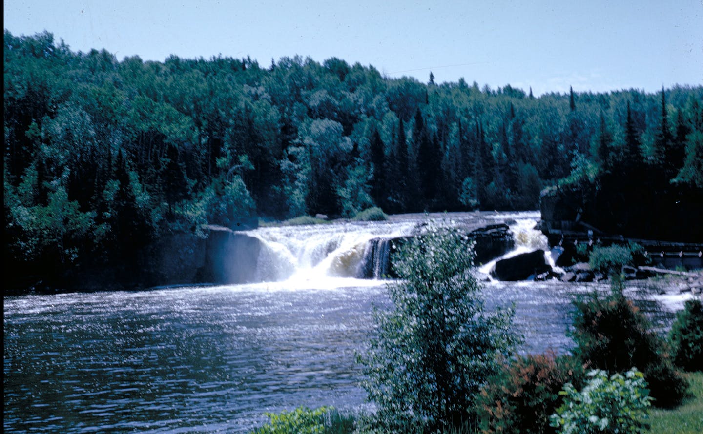 Caption: Middle Falls, along the Pigeon River at the U.S.-Canadian border Credit: U.S. Environmental Protection Agency