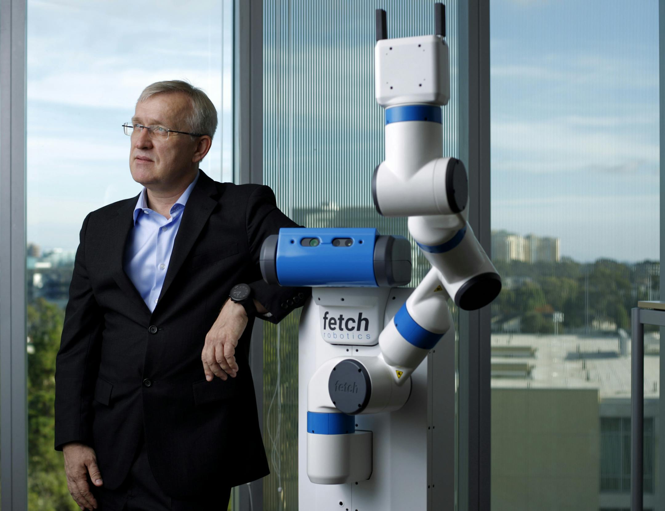 Henrik Christensen is the director of UC San Diego's Contextual Robotics Institute. (K.C. Alfred/The San Diego Union-Tribune/TNS)