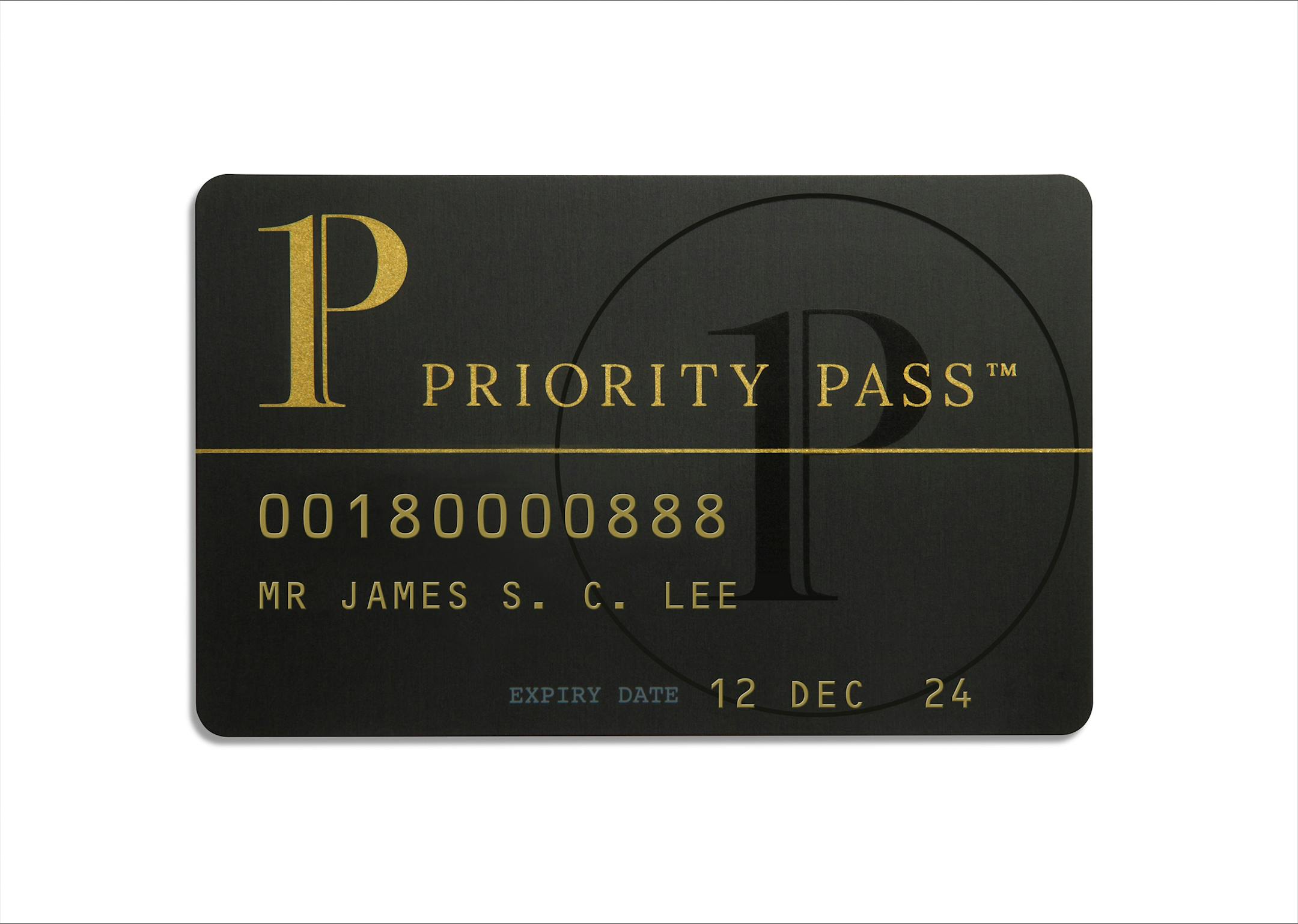 Priority Pass subscription. MUST CREDIT: Priority Pass handout