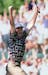 Justin Leonard celebrated after sinking a 45-foot birdie putt on the 17th hole of his singles match Sunday to clinch the 1999 Ryder Cup for the United