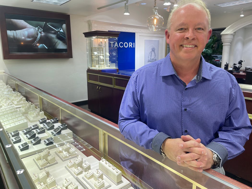 Tyler Nogoi, second-generation owner of Arthur's Jewelers in Roseville, says the business is being transformed by the rise of lab-grown diamonds.