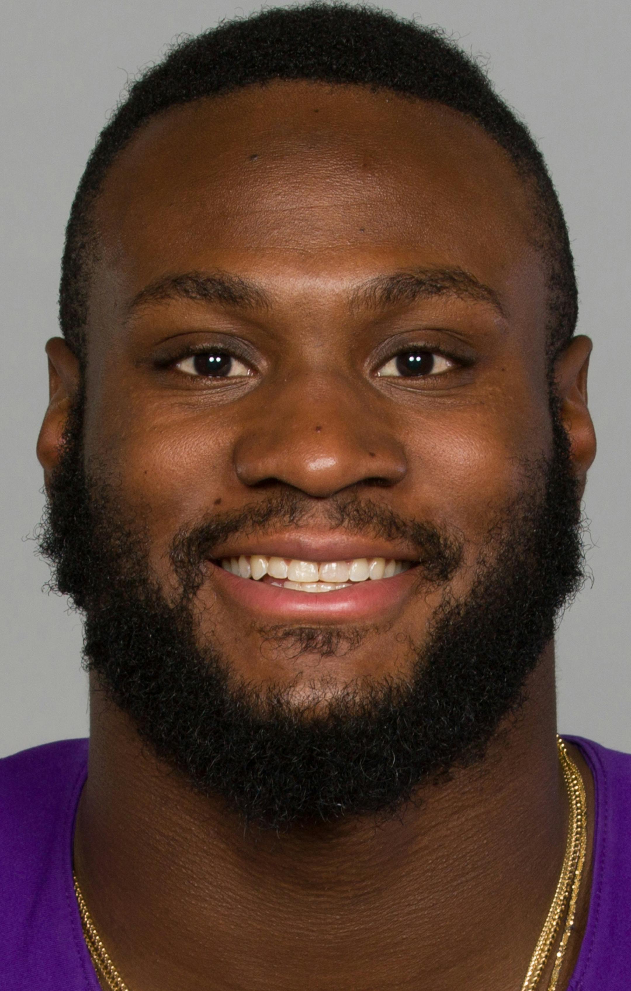 This is a 2017 photo of Latavius Murray of the Minnesota Vikings NFL football team. This image reflects the Minnesota Vikings active roster as of Wednesday, April 26, 2017 when this image was taken. (AP Photo) ORG XMIT: NFLHS17