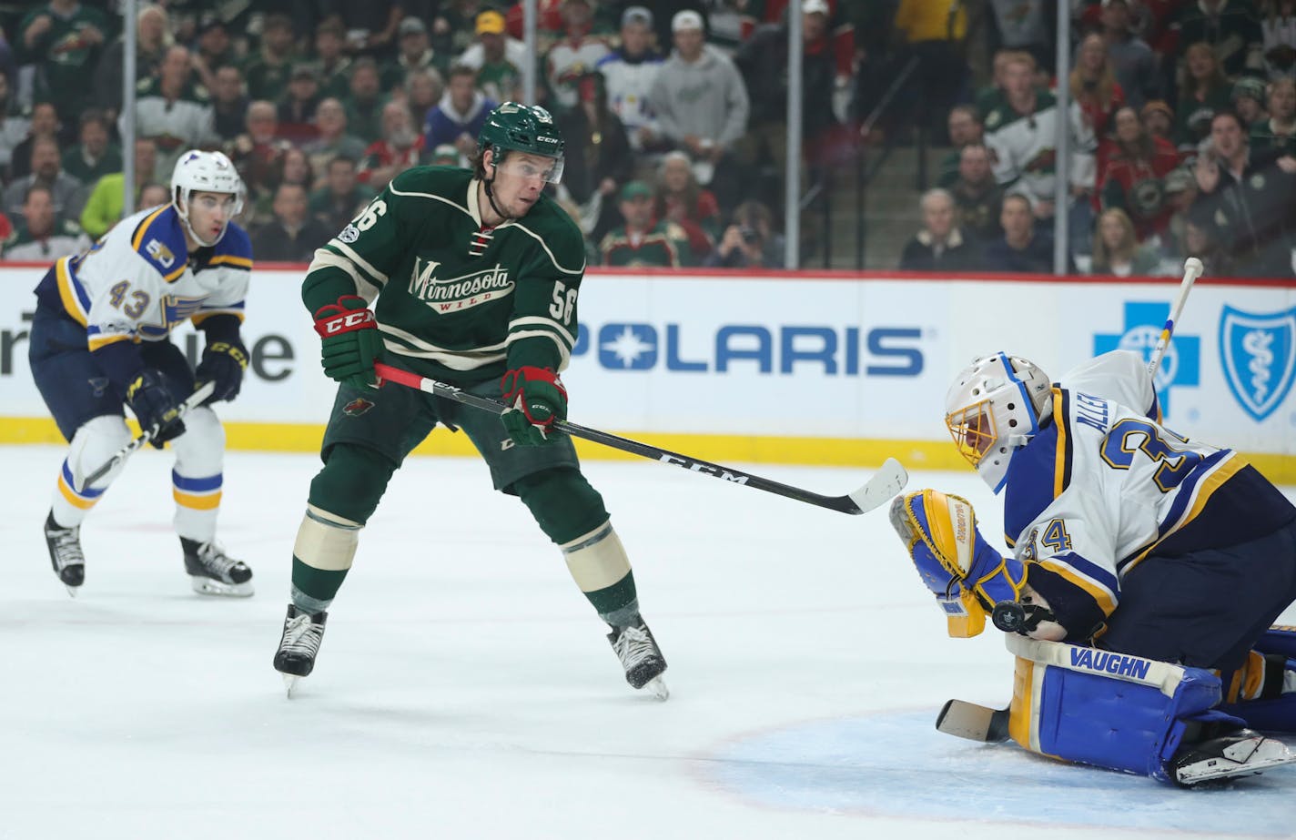 Minnesota Wild left wing Erik Haula could be headed to Las Vegas.