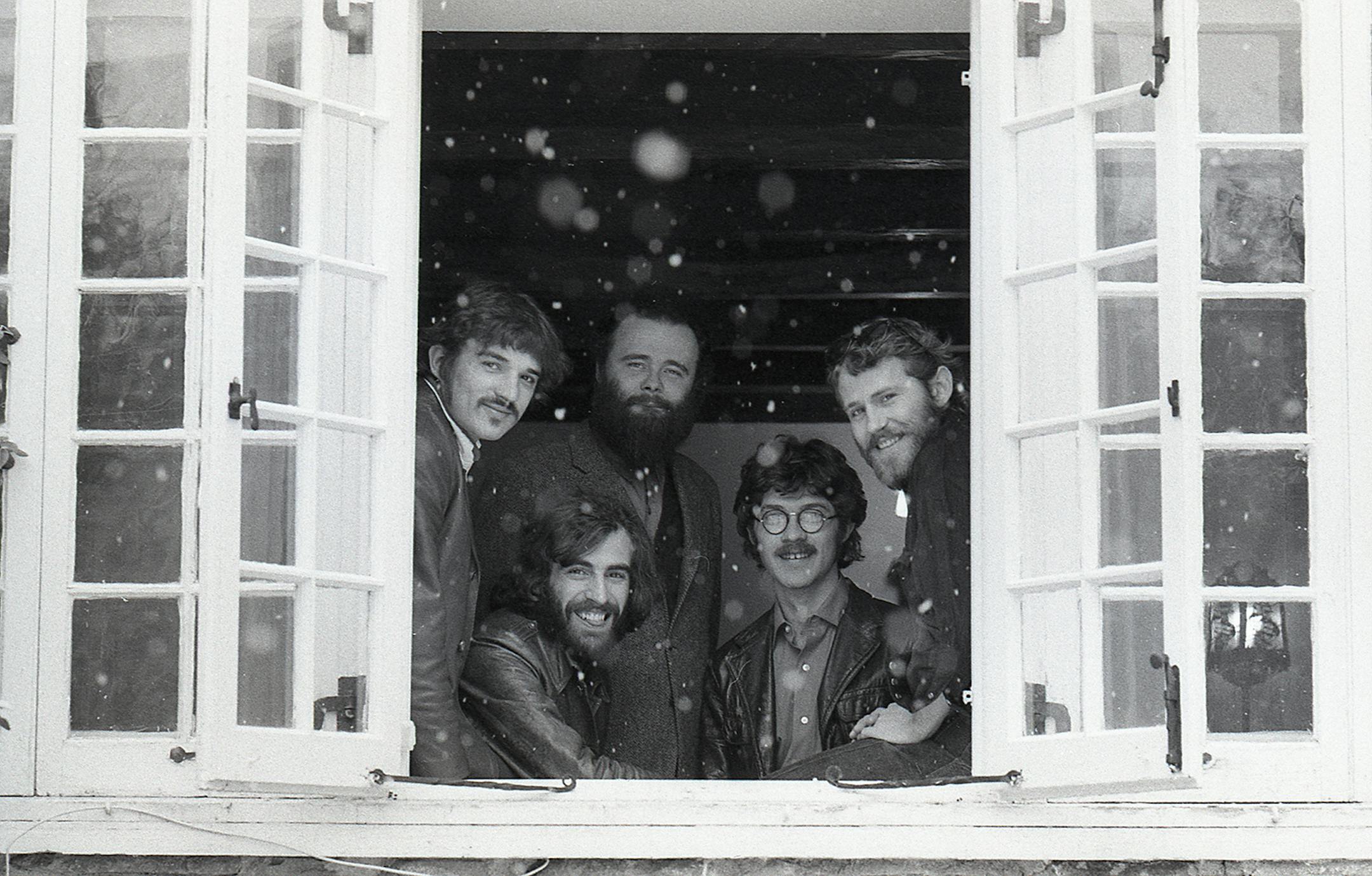 The Band (from left): Rick Danko, Richard Manuel, Garth Hudson, Robbie Robertson and Levon Helm. The group is the subject of the new film "Once Were Brothers."