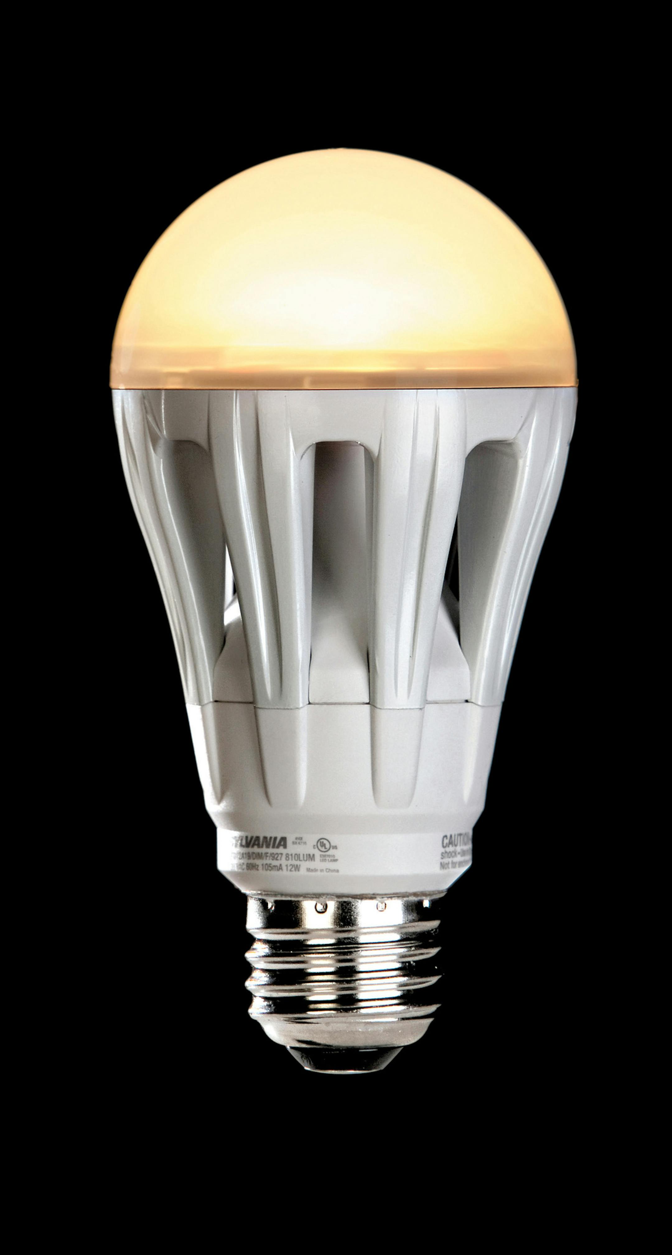 LED 12 watt 810 Lumens bulb. (Michael Bryant/Philadelphia Inquirer/MCT) ORG XMIT: 1135106