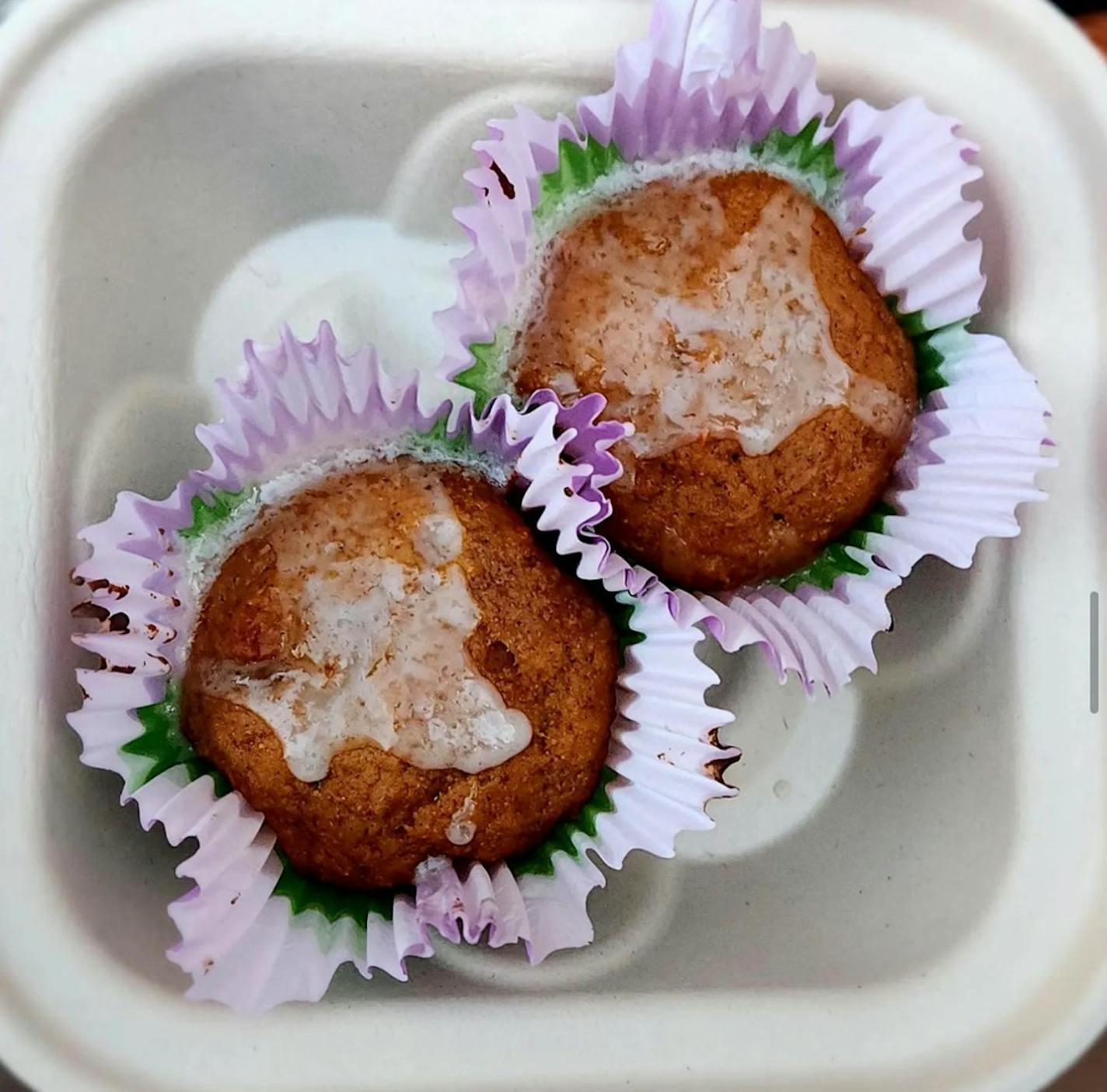 The youth-run Green Garden Bakery's carrot pumpkin bread. Provided