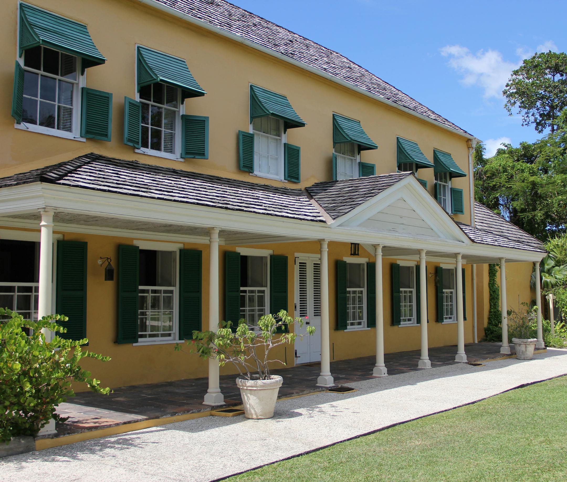 Washington House in Bridgetown, Barbados, is where a 19-year-old George Washington lived.