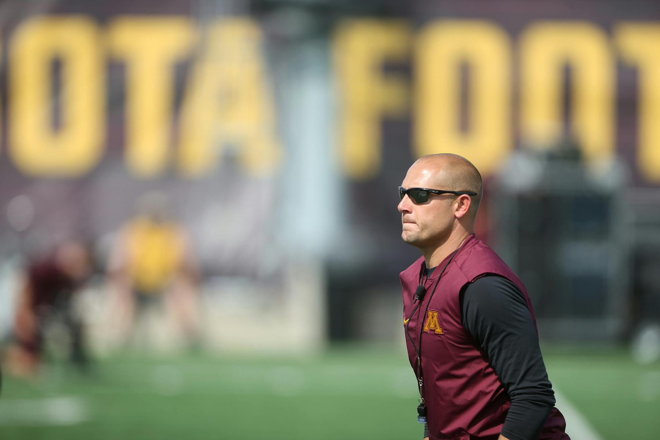 Football coach P.J. Fleck said the Gophers will implement a game plan for their opener next week.