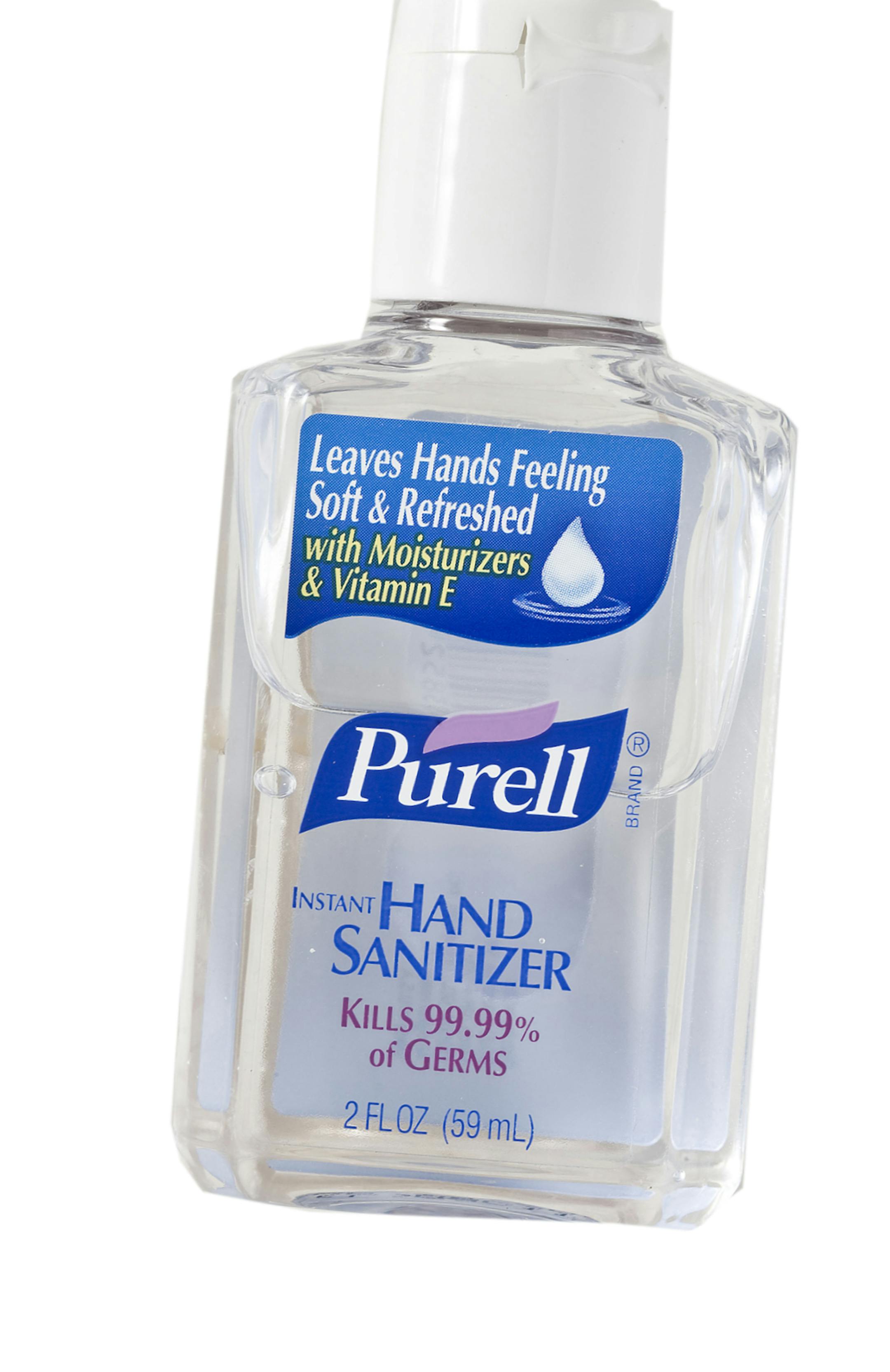 Purell hand sanitizer, available at most drugstores, does not leave residue after its rubbed in. (Bill Hogan/Chicago Tribune/MCT)