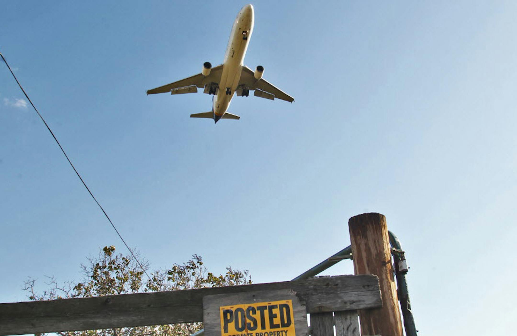 An MSP airport runway opened in 2005 diverted planes directly over the Kelley Farm.