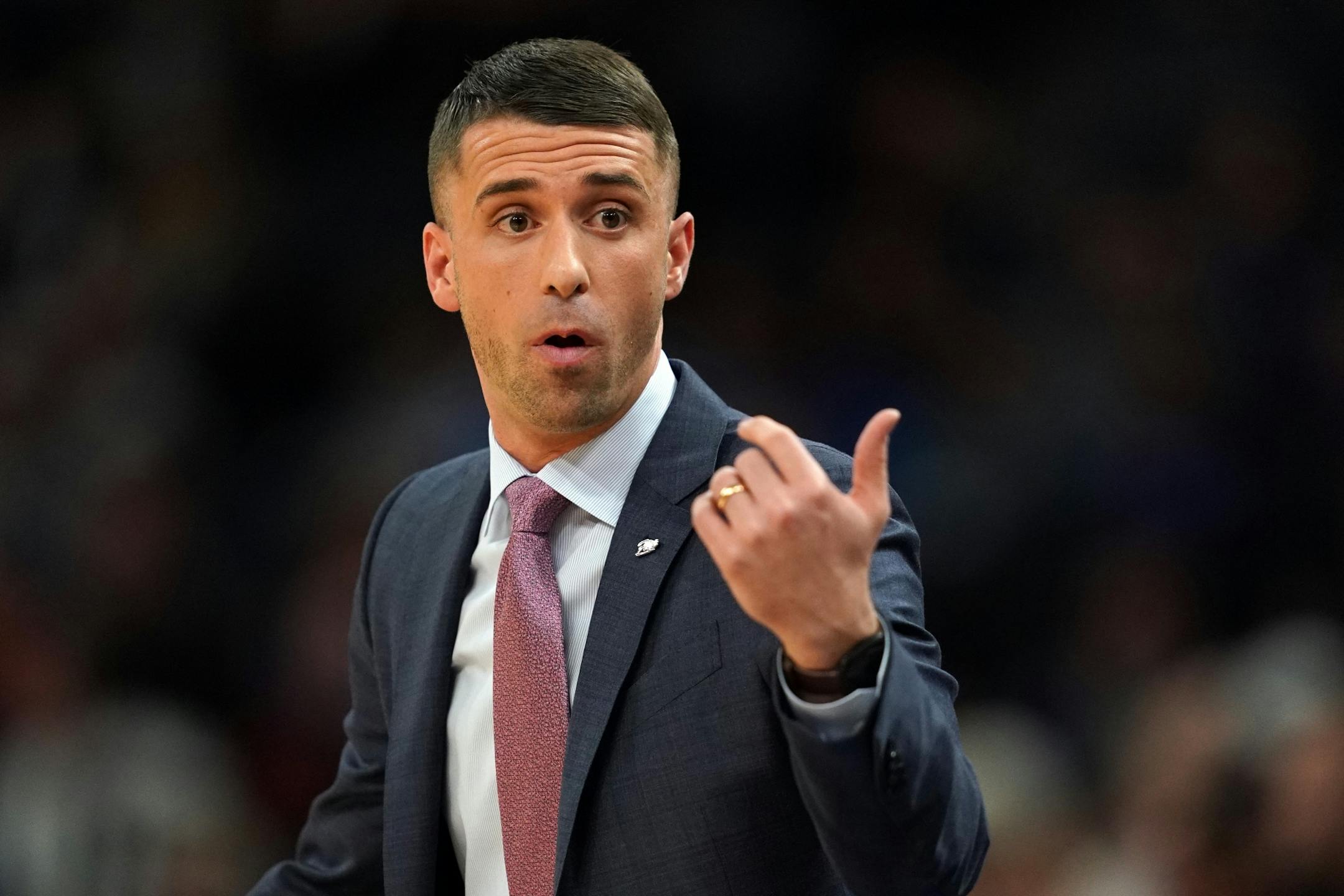Minnesota Timberwolves head coach Ryan Saunders