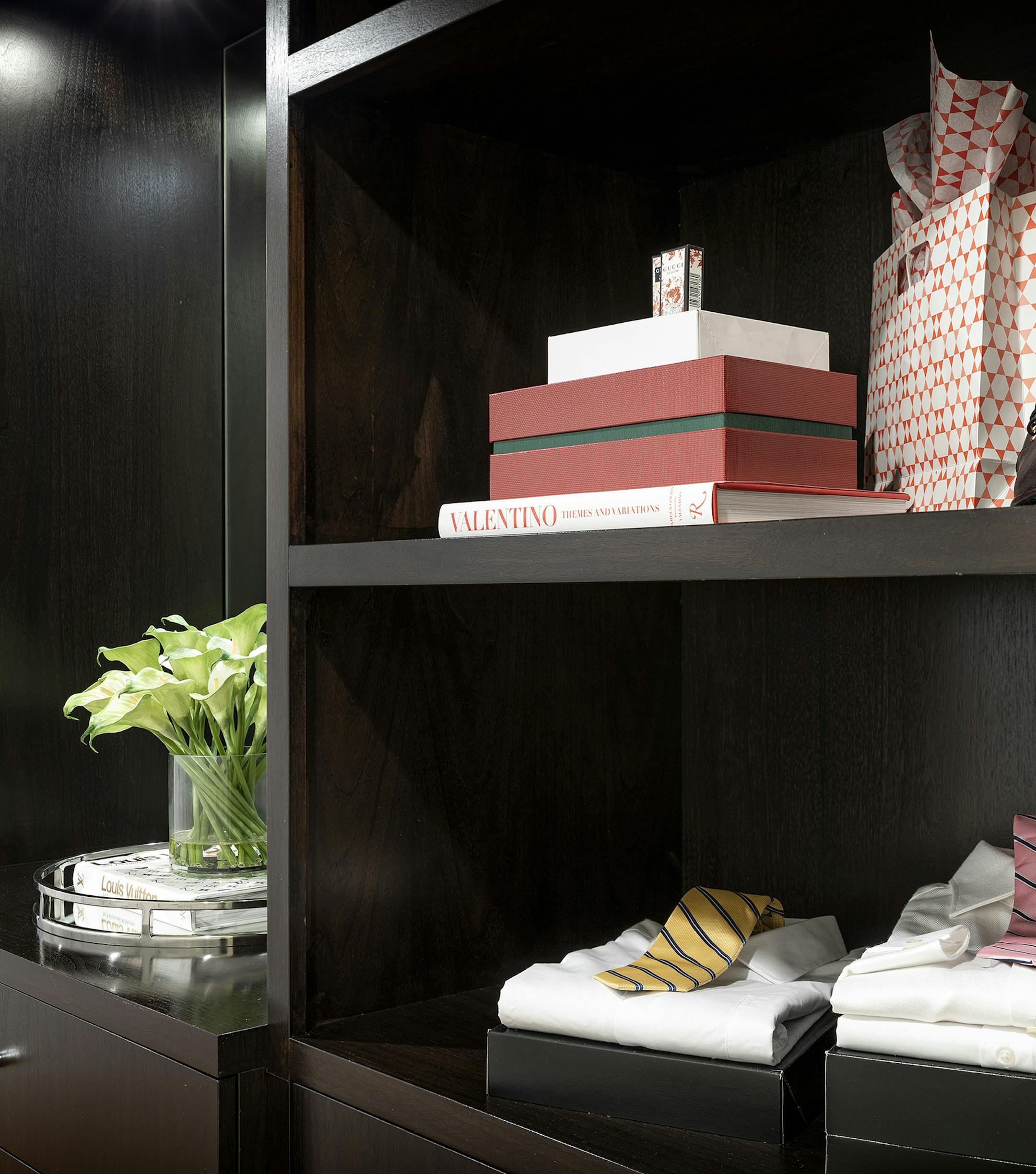 An organized closet helps create order. (Design Recipes/TNS)