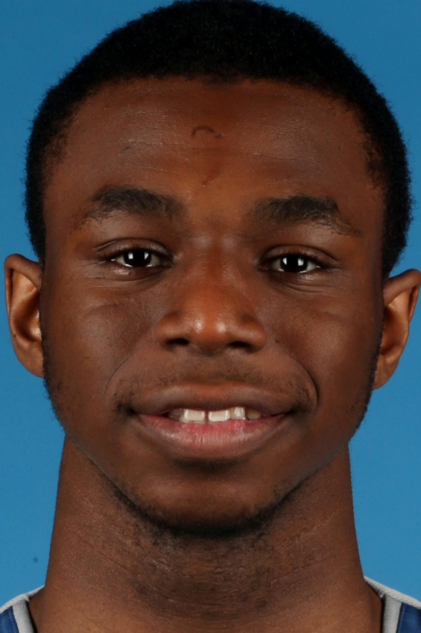 Minnesota Timberwolves' Andrew Wiggins poses for media day photos Monday, Sept. 29, 2014, in Minneapolis. (AP Photo/Jim Mone) ORG XMIT: MP10