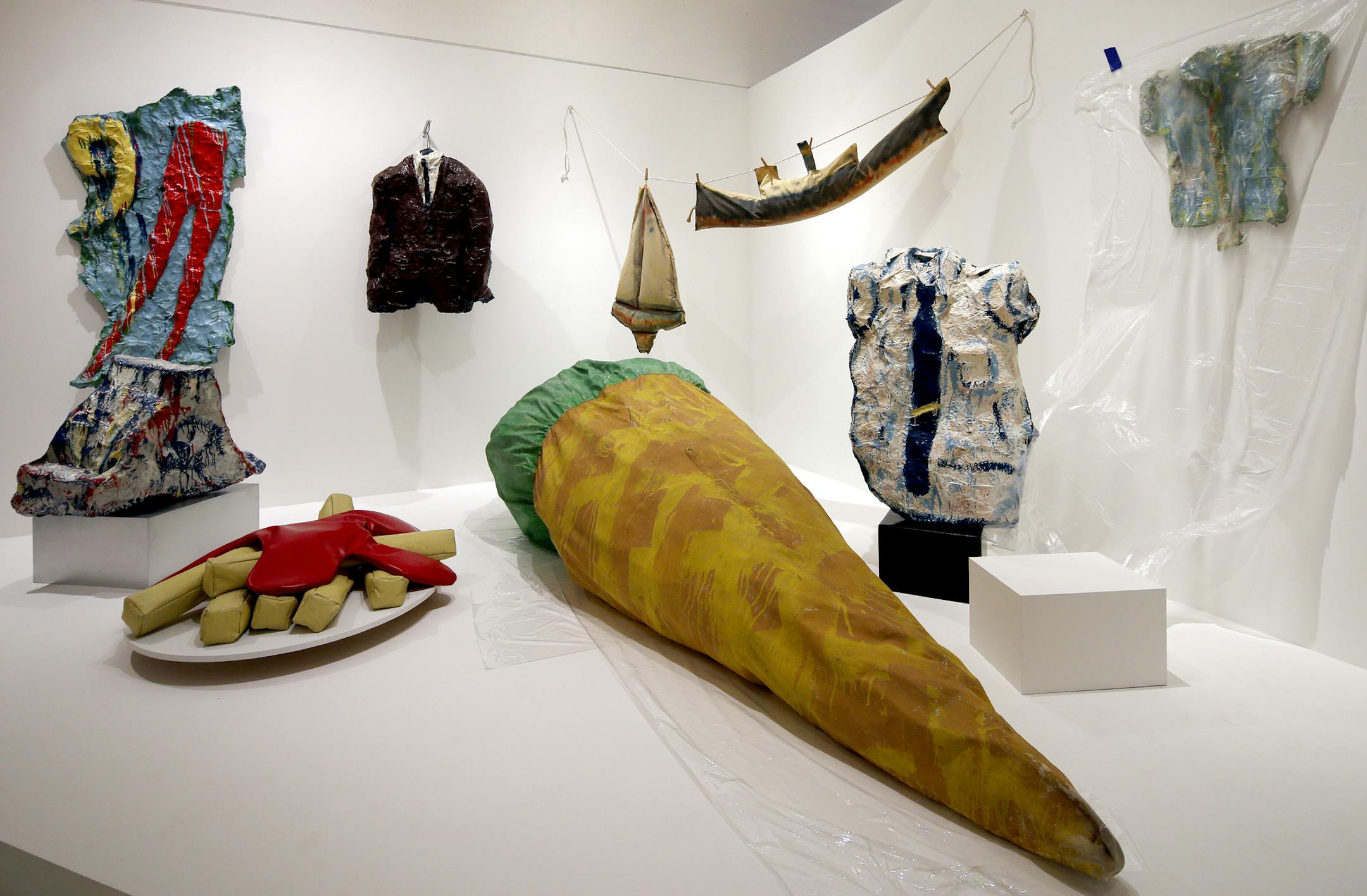 The early career of Pop artist Claes Oldenburg is reprised in "The Sixties," opening September 22 at Walker Art Center in Minneapolis, MN. September 13, 2013. ] JOELKOYAMA‚Ä¢joel koyama@startribune