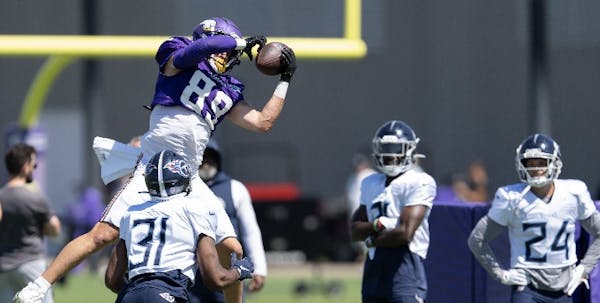 Titans stymie Cousins, but Vikings find plenty of value in joint practice
