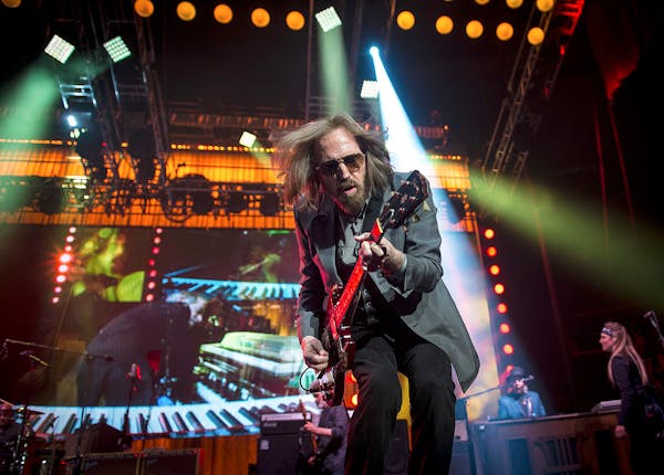 Top Petty and the Heartbreakers performed Saturday night at the Xcel Energy Center.