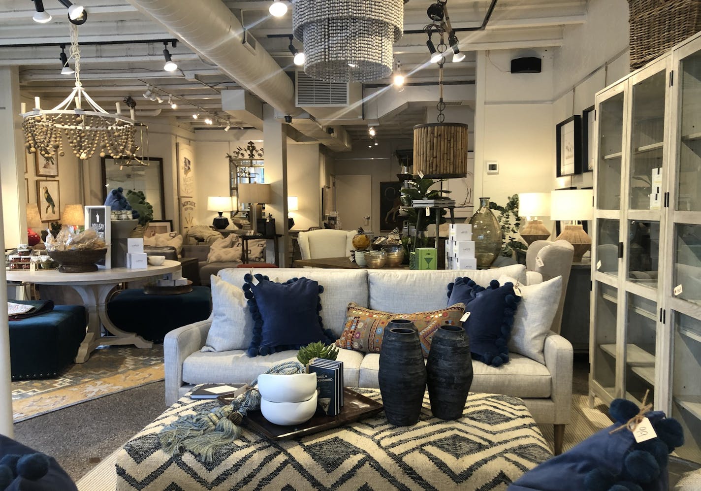 The Studio, a new expansion by the Traditions furniture store in St. Louis Park. It includes lower-priced and consigned items as furniture retailers adjust in the soft economy.