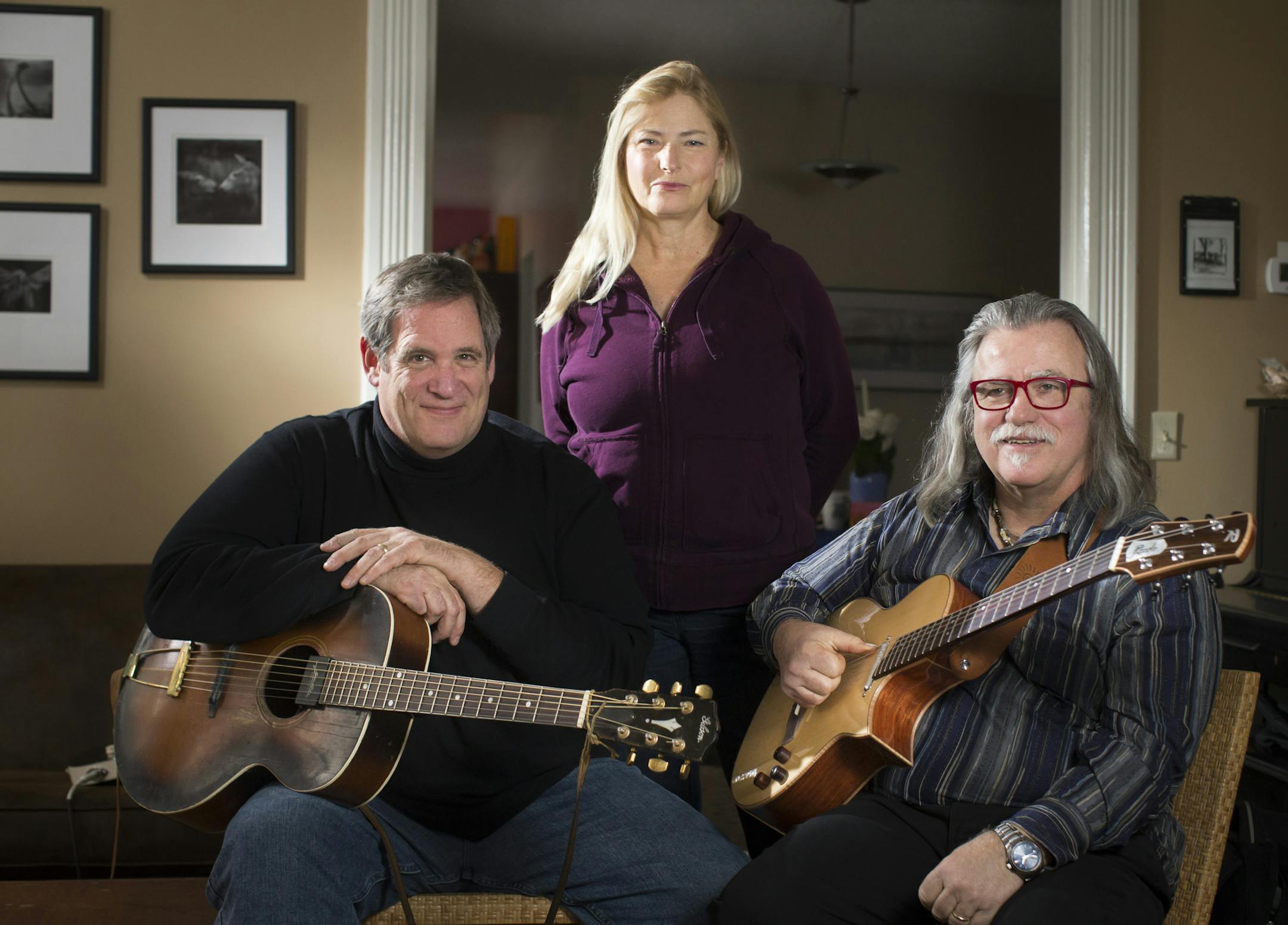 Rio Nido, a popular Twin Cites jazz trio in 70s and 80s that are reuniting for two shows Friday at the Dakota. From the left; Tom Lieberman,Prudence Johnson and Tim Sparks photographed on Tuesday, December 1, 2015, in Minneapolis, Minn. ] RENEE JONES SCHNEIDER ï reneejones@startribune.com