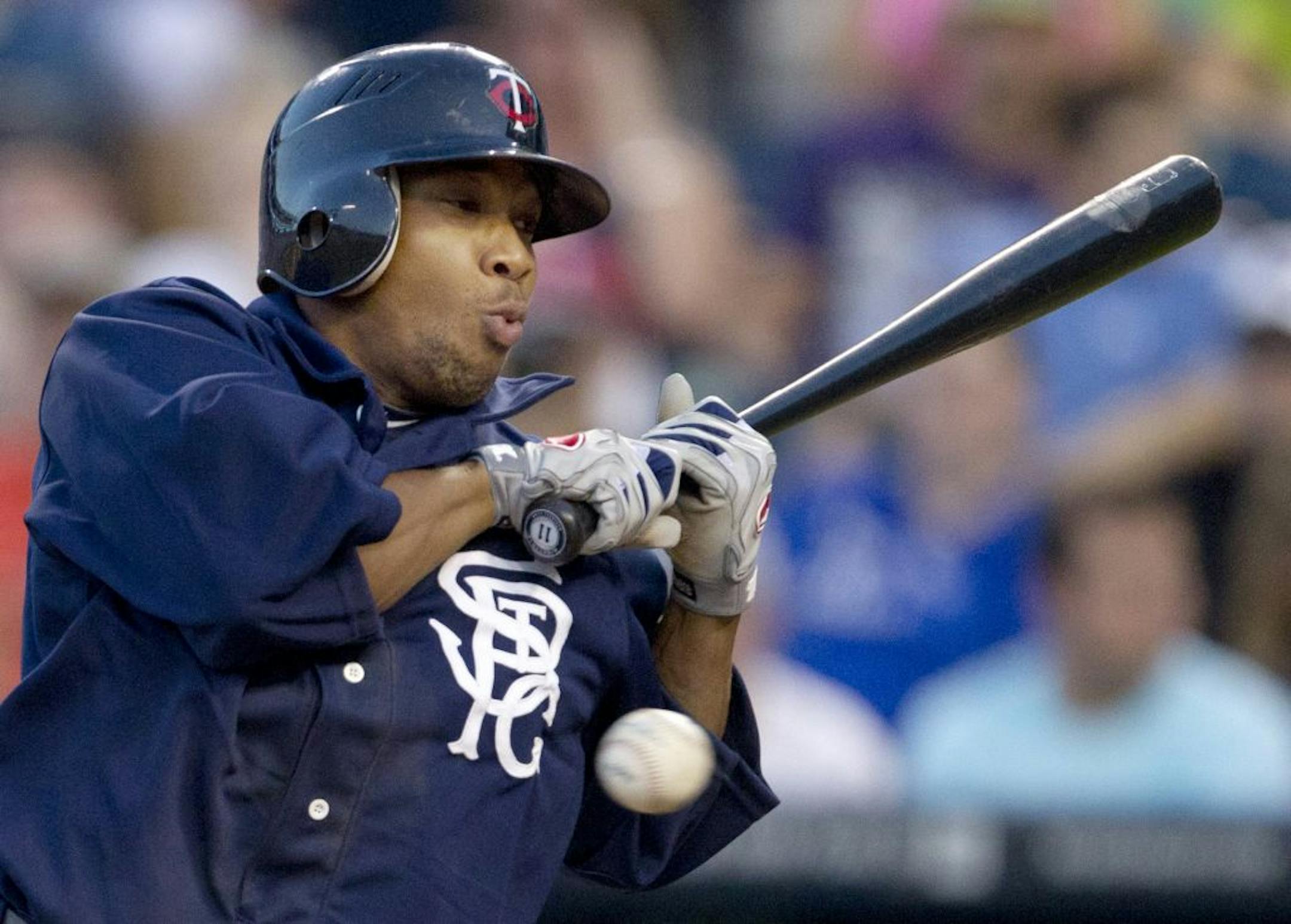 Twins outfielder Ben Revere