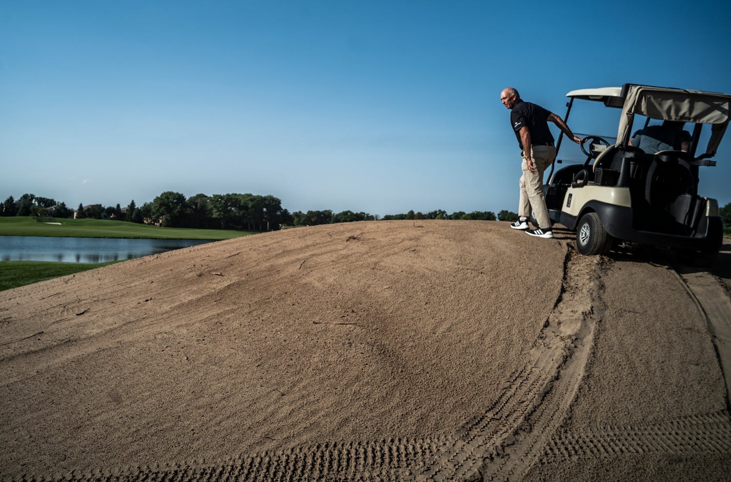 Tom Lehman's test: test golf's best next summer at TPC Twin Cities, where last month he surveyed some recent changes to the course's layout.