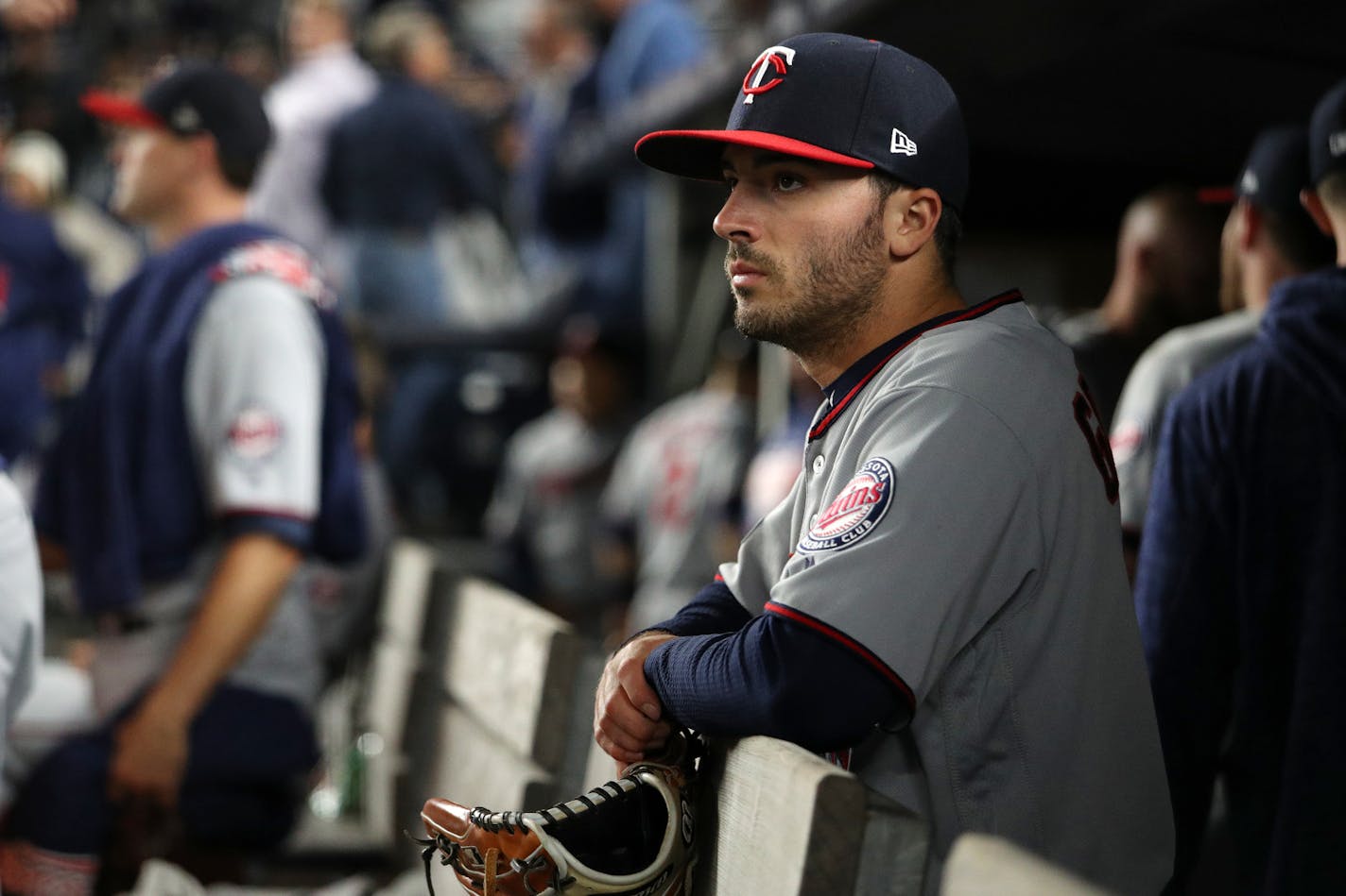 Twins outfielder Zack Granite