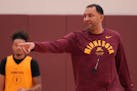Gophers men’s basketball coach Ben Johnson has seen some ups and downs from the team’s newcomers through six games.