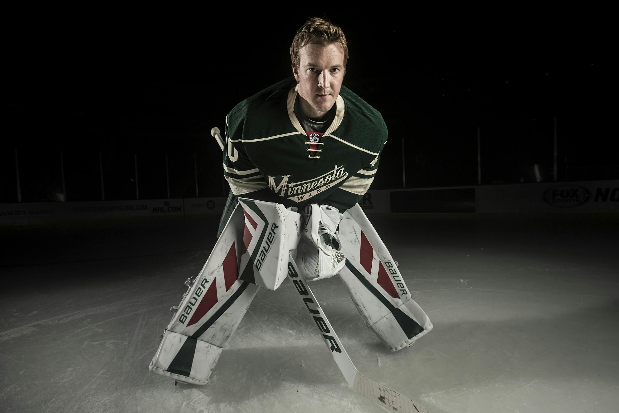 Minnesota Wild goalie Devan Dubnyk.