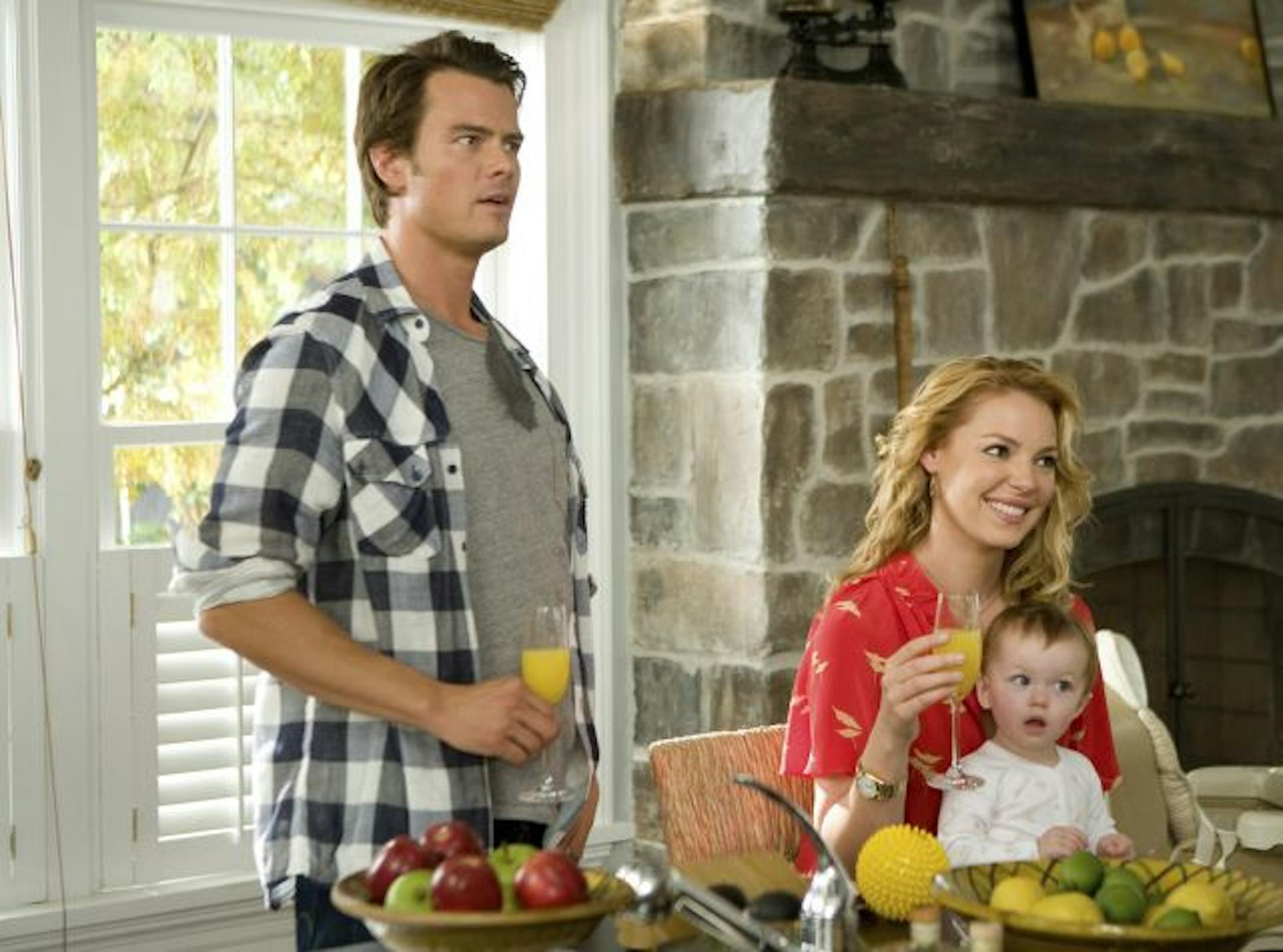 Josh Duhamel and Katherine Heigl in "Life as We Know It."