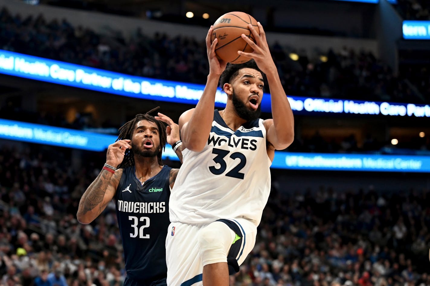 Timberwolves center Karl-Anthony Towns