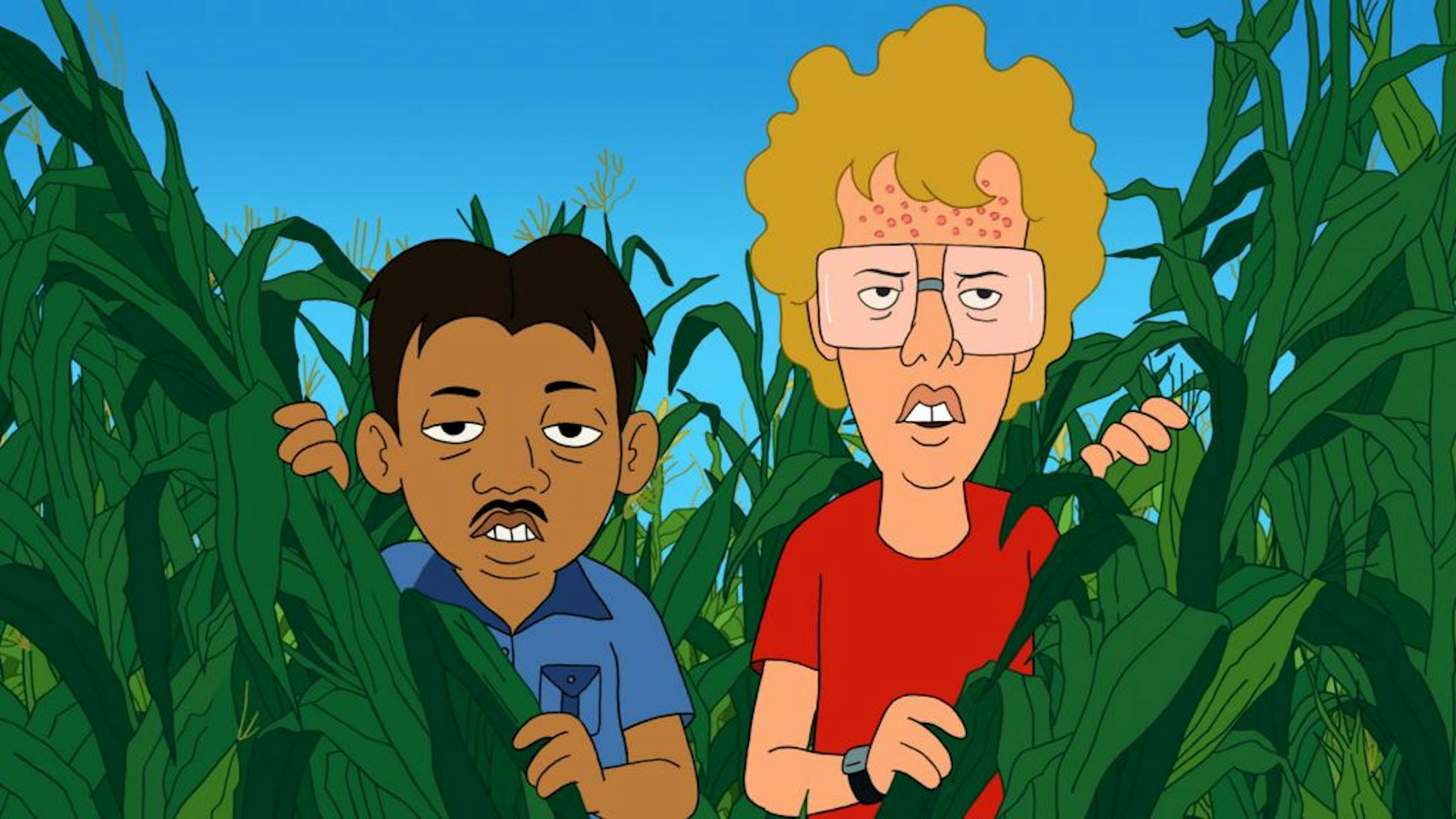 The new animated series "Napoleon Dynamite."